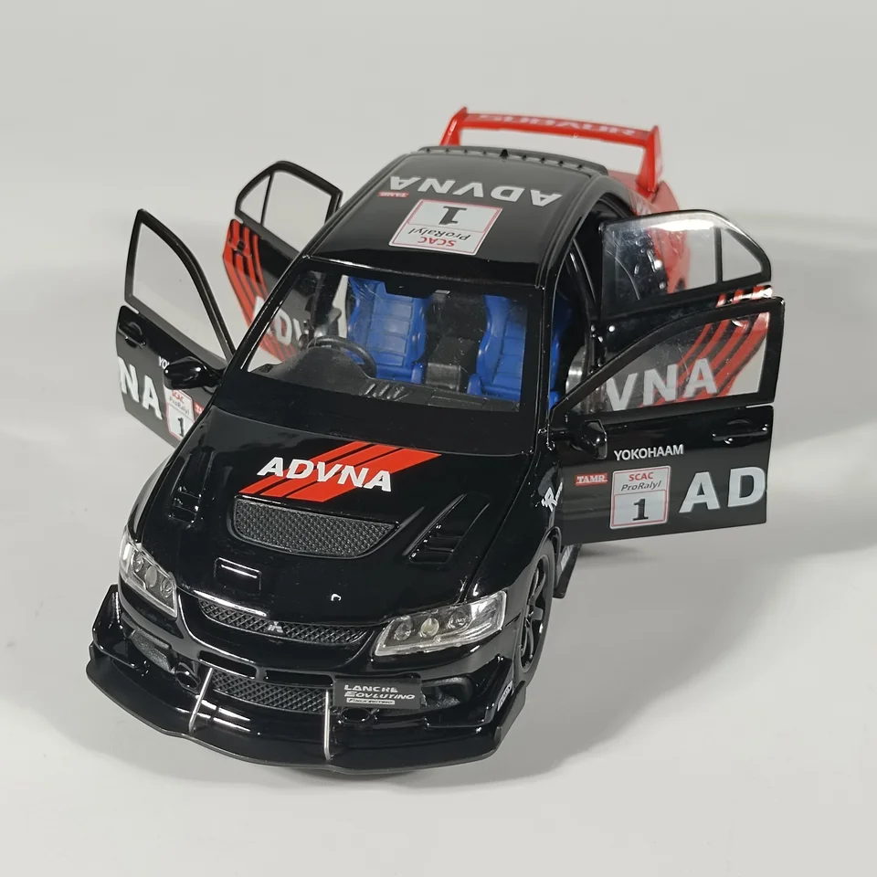 1:32 Mitsubishi Lancer Evolution EVO Ninth Track Painted Sports