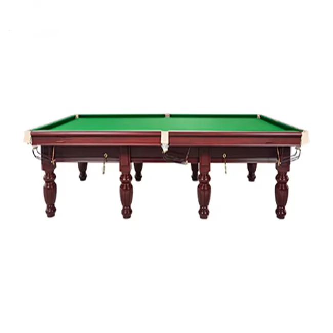 Hot 7/8/9ft Indoor Snooker Pool Table Solid Wood Leg Billiard Table Snooker Game 1