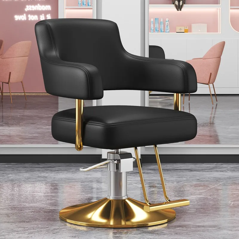 

Barber Chair Hair Dressing Barten Spa Furniture Beauty Salon Bed Desk Auxiliary Chaisse High Professional Makeup Shampoo Beds Tv