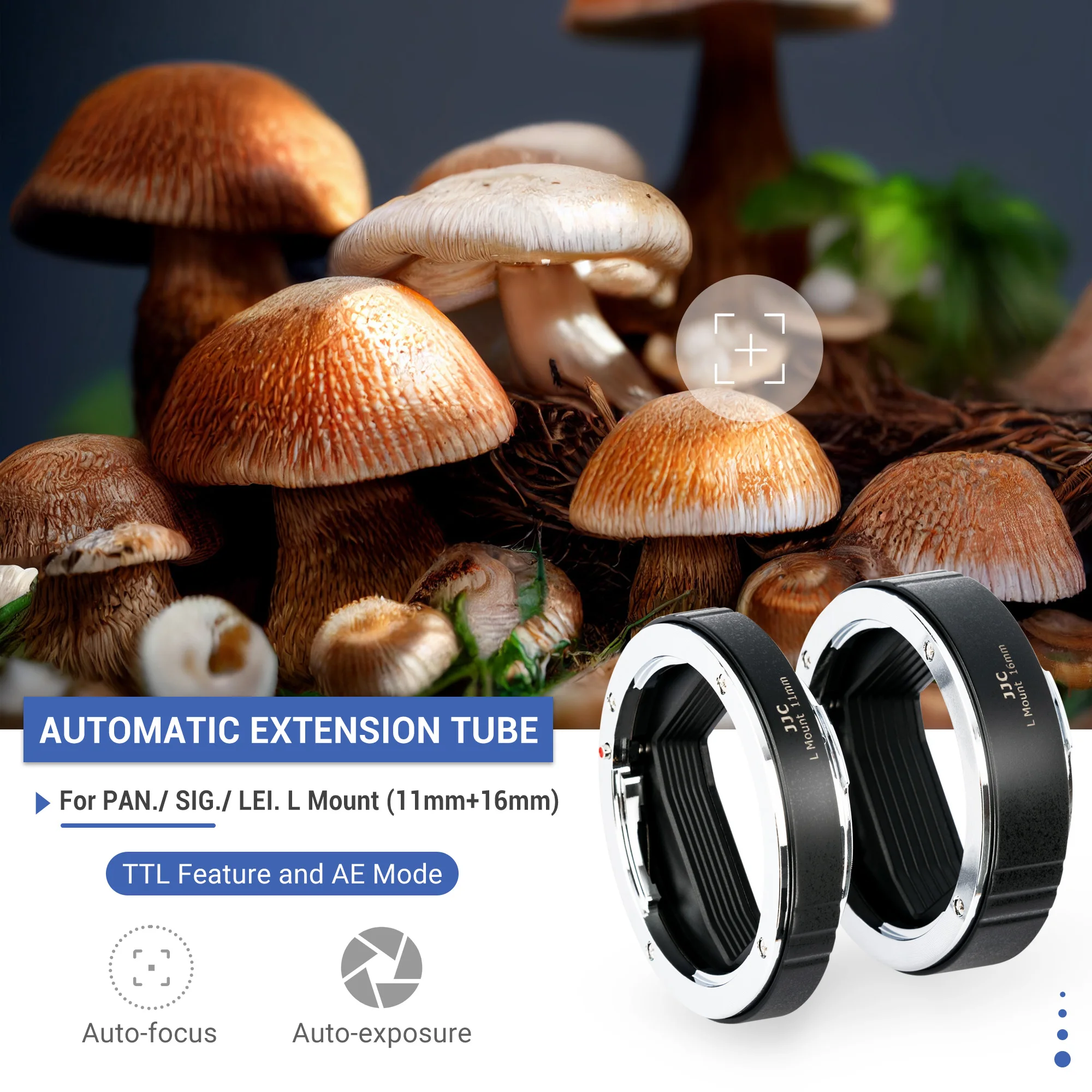 Adaptador de Lente, Eletrônico para Câmera Panasonic