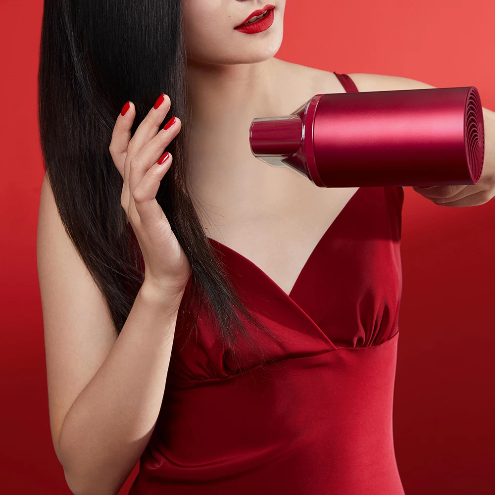 SOOCAS H5 cabelo secador O termostático inteligente portátil 1800W alta potência negativo íon cabelo secador