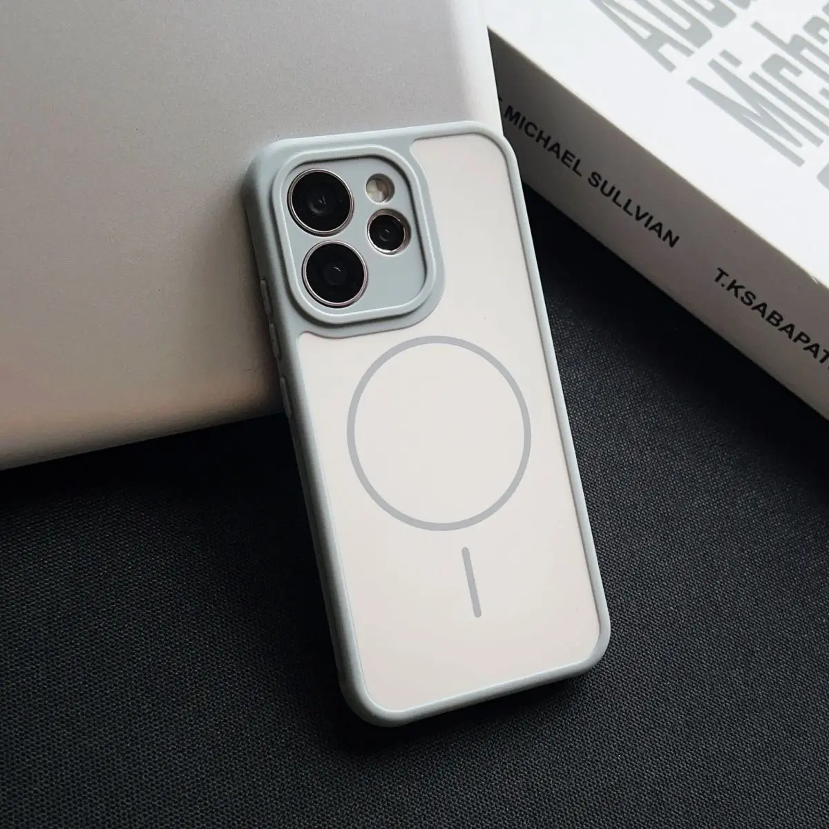 Stylish TPU Case with Skin-Friendly Feel, Magsafe Compatibility, and Shockproof Protection
