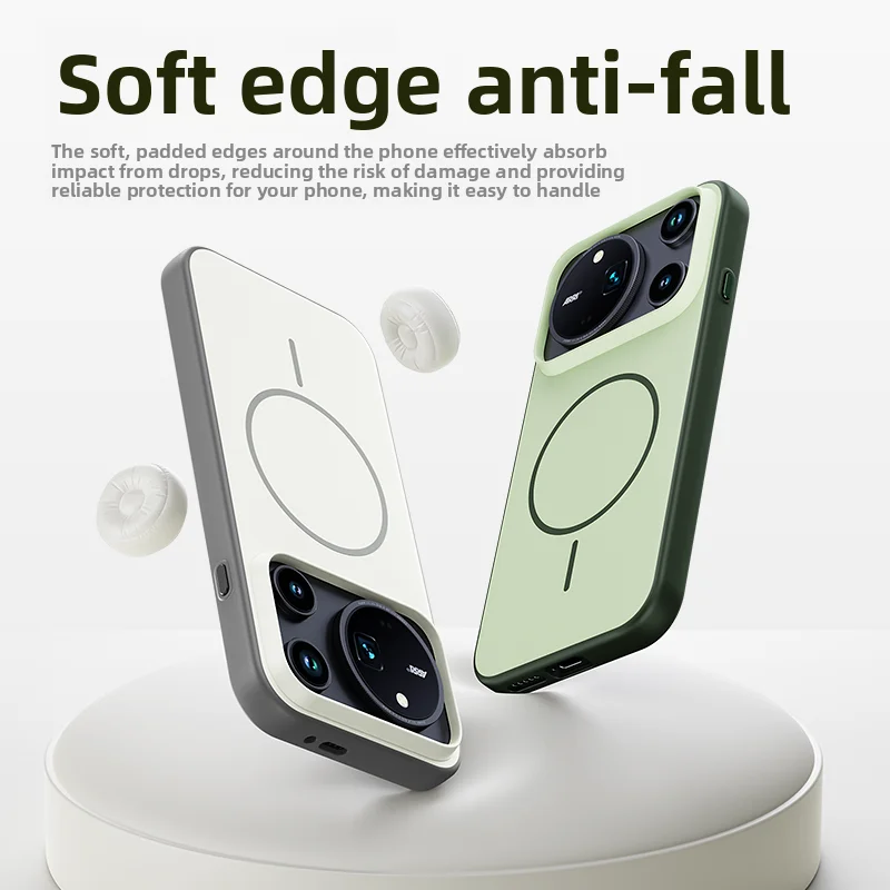 Premium Protective Back Cover: Hard Silicone Skin with Magnetic Wireless Charging for Huawei Honor Magic 9 Pro Max