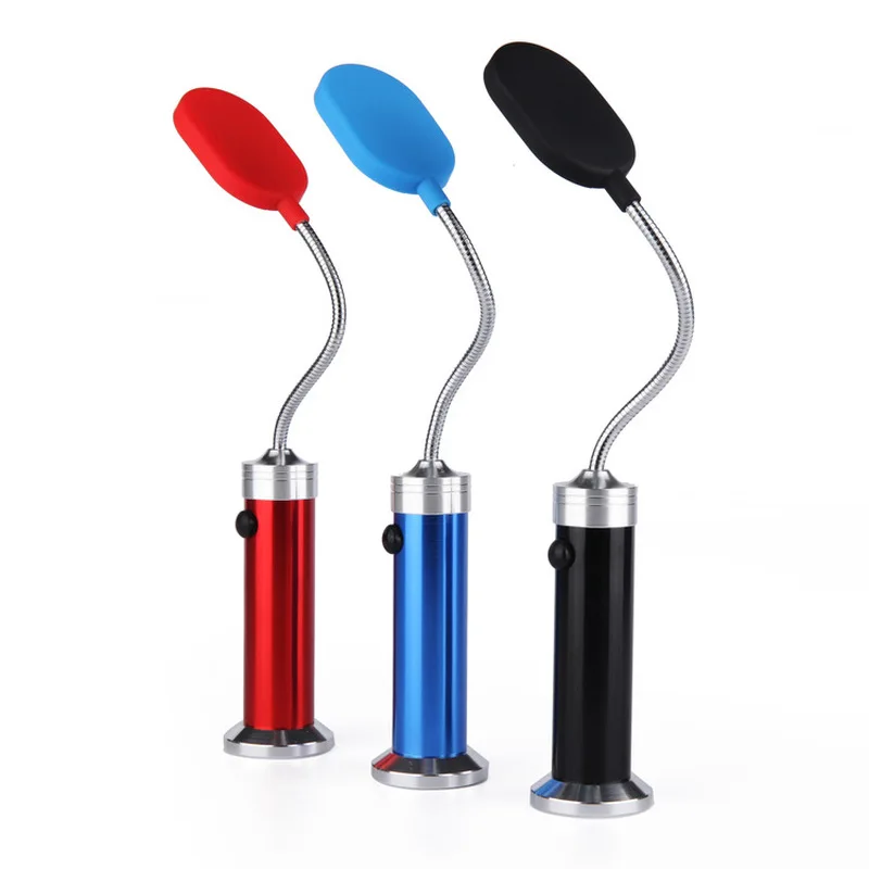 BBQ Grill Light 1pcs Portable Magnetic 360 Degree Adjustable LED Grill Light Lamp for BBQ Barbecue Outdoor Camping Tools Car Repair Work Lights
