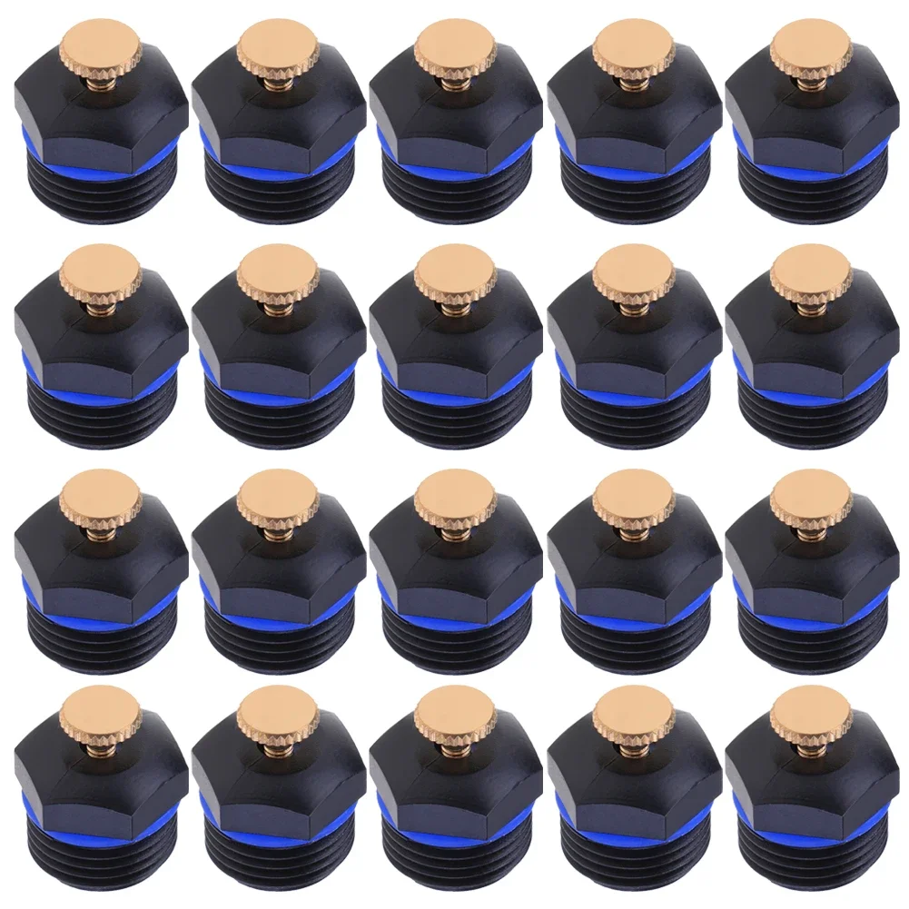 10-50pcs 1/2 inch DN15 Thread Garden Sprinklers Plastic Lawn Watering Sprinkler Head Irrigation Agriculture Sprayers Nozzles Kit