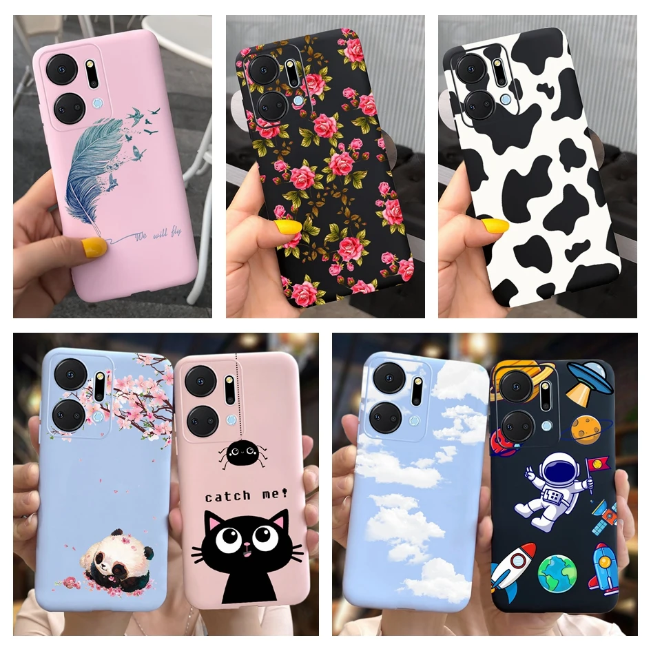 Per Honor X7A Case Rky-Lx2 Lovely Panda Custodie Morbide Per Honor X7 Cma-Lx2 Cma-Lx1 Cma-Lx3 Cover Posteriore Su Honorx7A 2023 Fundas