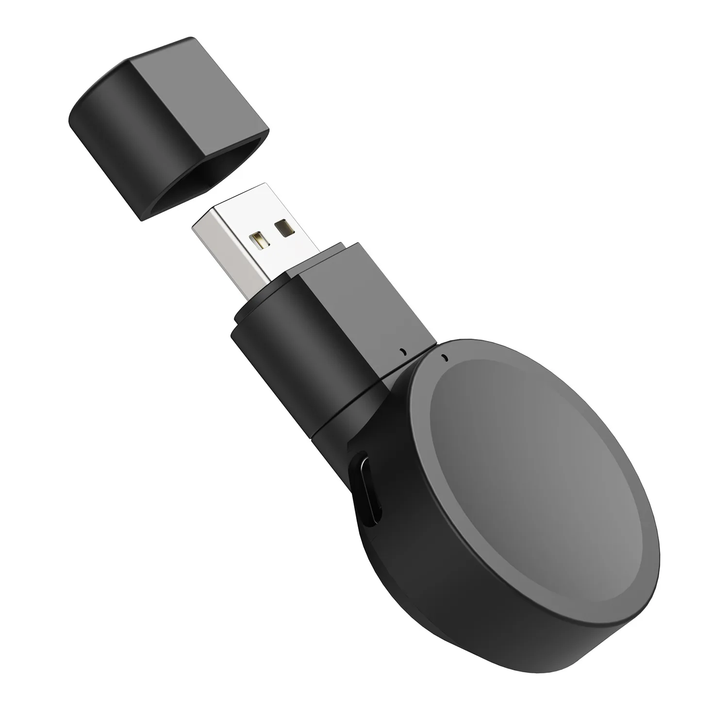 Per Samsung Galaxy Watch 5/4/3 Caricabatterie Attivo 2 Usb Mini Dock Di Ricarica Portatile