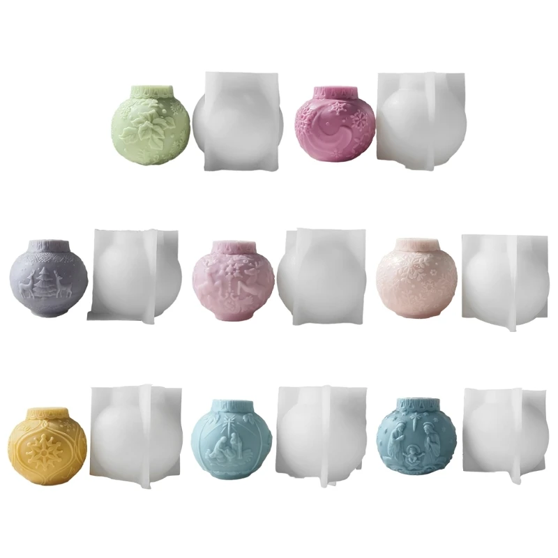 

M2EA Embossed Pattern Moulds Personalized Soap Wax Molds Silica Gel Ornament