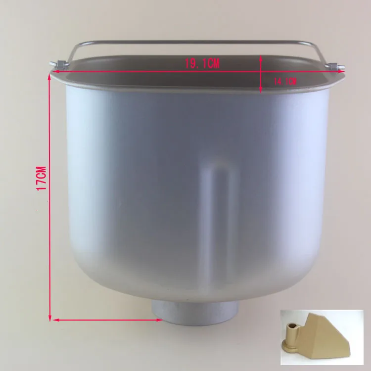 Bread barrel for Donlim, bread machine spare parts, TM018W, 4706W