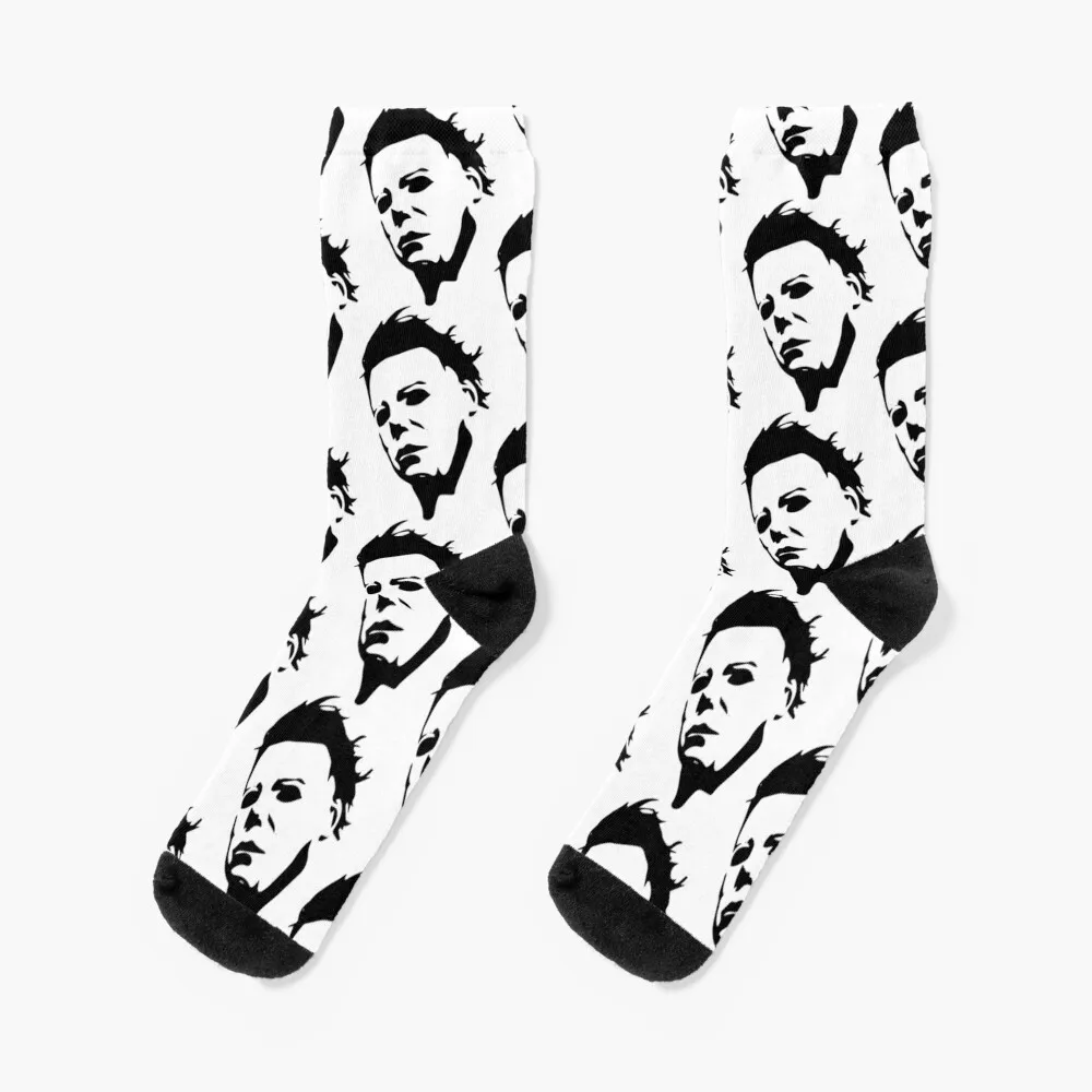 micheal myers Socks ankle Children's new in's Soccer Socks Woman Men's 2023 autumn winter girls boots british style children ankle boots sequins love princess boots outdoor non slip kids casual shoes