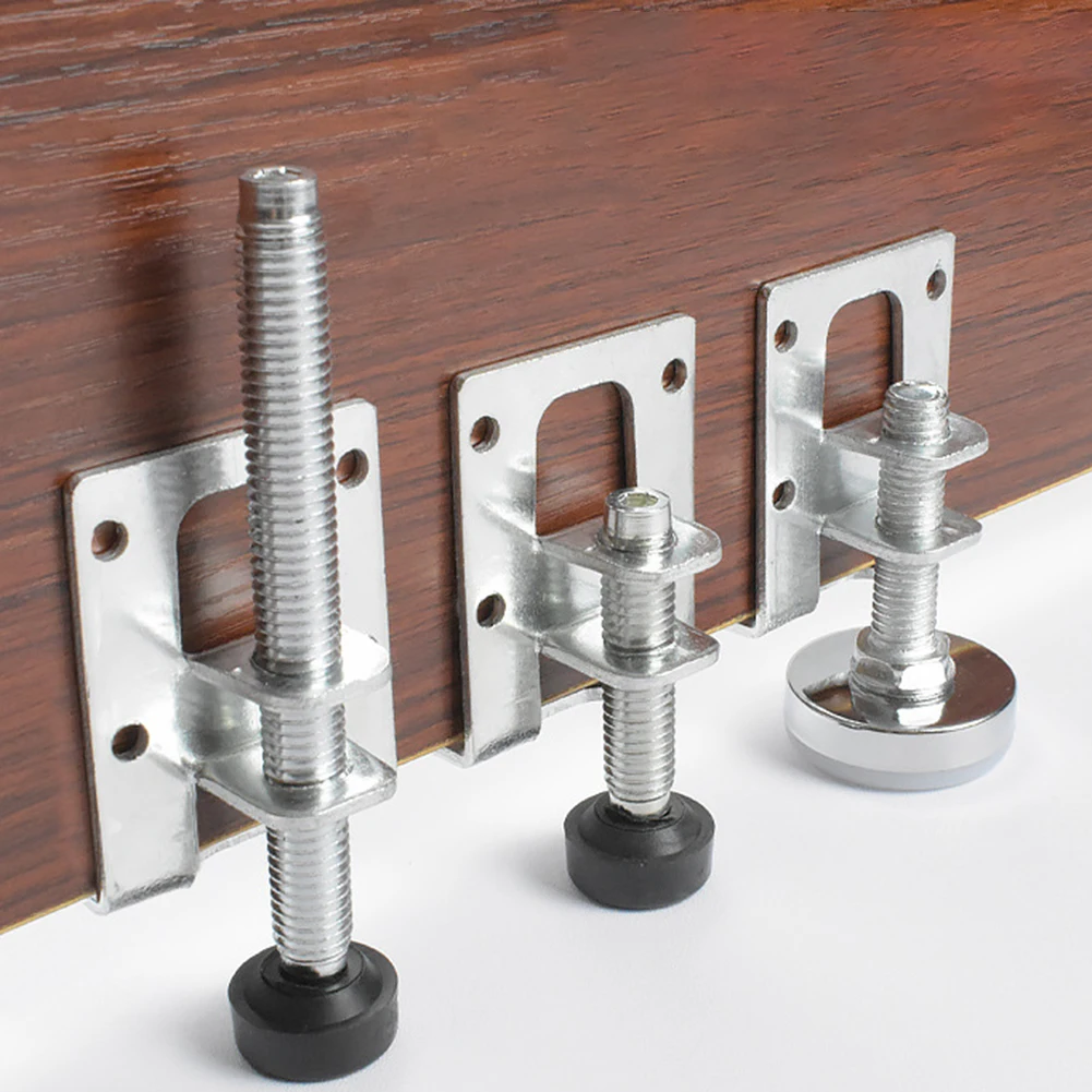 4 Sizes Adjustable Leveling Feet Heavy Duty Height Adjuster Furniture Leveler Foot Leveler Legs For Cabinet Table Workbench