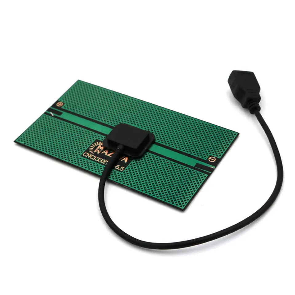 Portable 5.5W Solar Panel Power Bank Charger