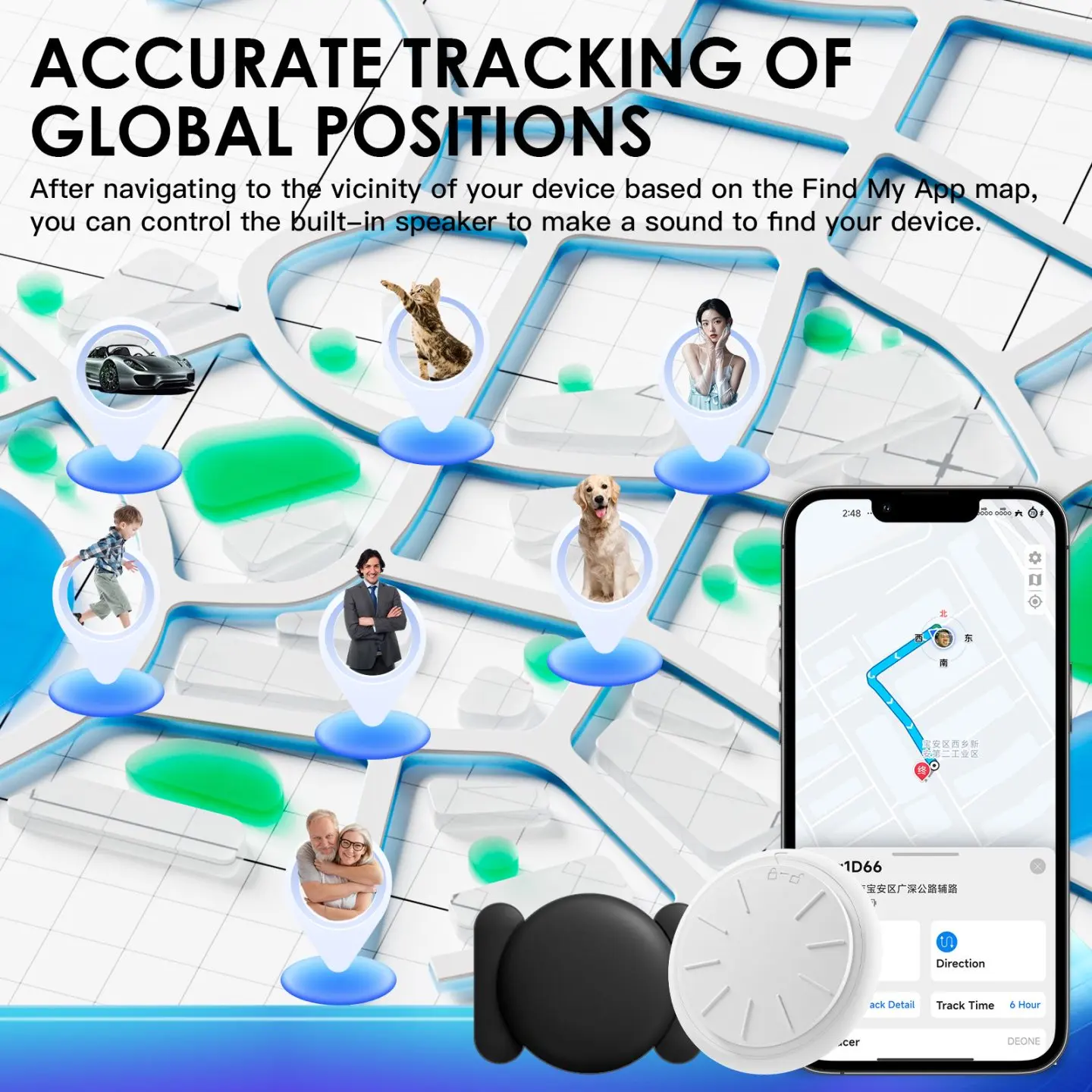 HONGTOP Mini Car GPS Tracking Device Magnetic Waterproof Case - Image 4