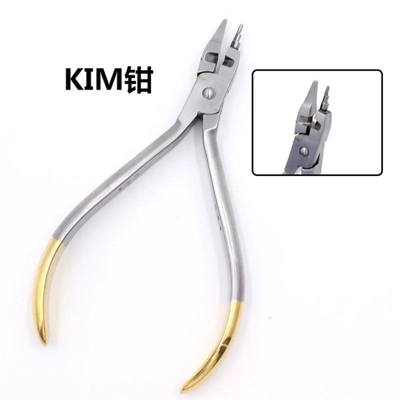 

1Pcs Dental Orthodontic Tweed Omega Loop Bending Forming Plier Stainless Steel Wire Bend Form Plier KIM Dental Lab Dentist Tool