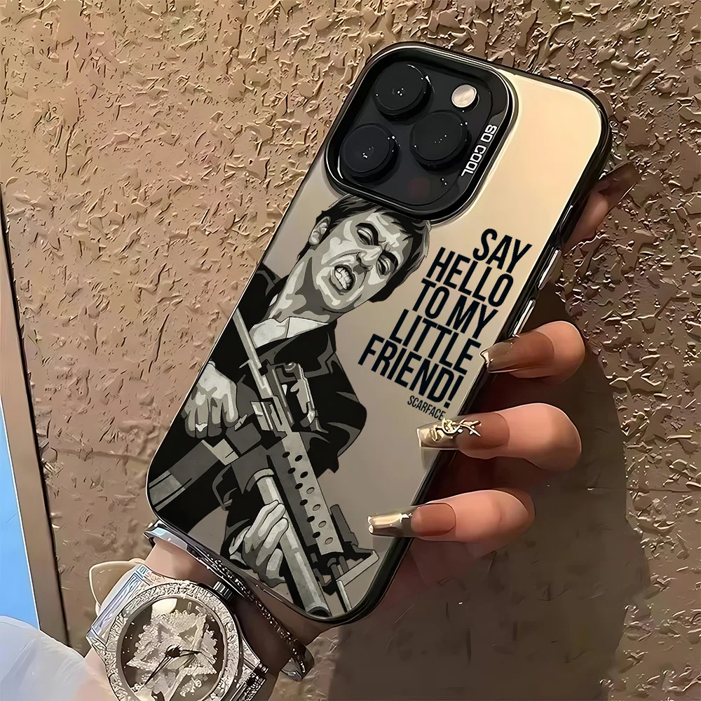 รูปสินค้า เคสแฟชั่น S-Scarface ป้องกันรอยกระแทก iPhone 17-8 ผิวด้าน