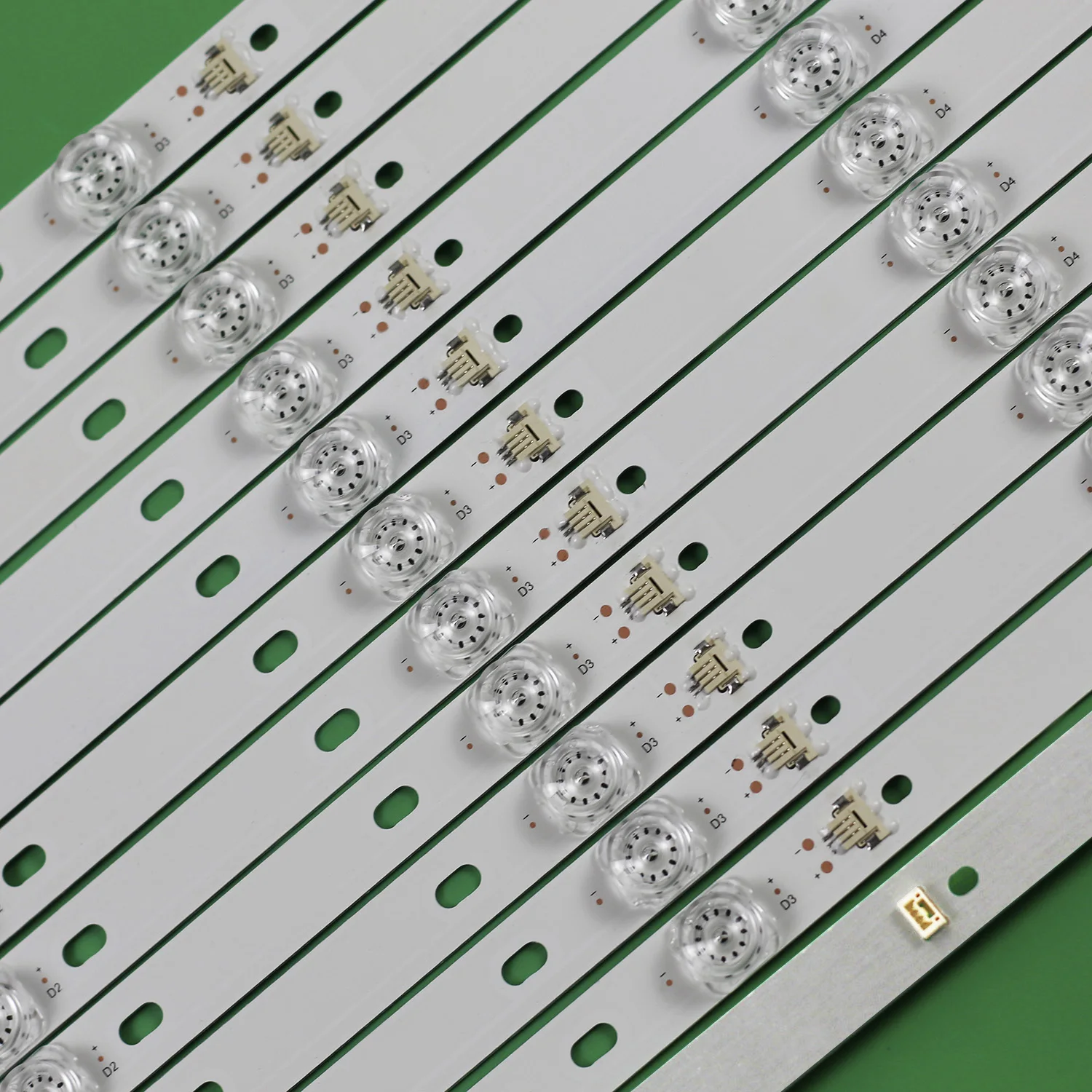 Kit Led Backlight Strip para Tcl 55c715 55c717 55c716 55c78 para Tcl55p103030fc12x6-lx20230106 Yhf4c-lb5506-yh10j - Imagem 2