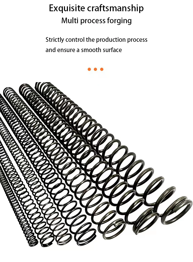 WD4,0 mm Außendurchmesser, 18–35 mm, Länge 100–500 mm, 65 MN lange Stahlfedern – Druckspulen mit hohem Kohlenstoffgehalt für Industriemaschinen und Automobile – Detail 7