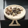 Sofa Tray Table Sofa Armrest Clip-On Tray Natural Wooden Sofa Tray Practical TV Snack Tray for Remote Control Coffee Snacks 2
