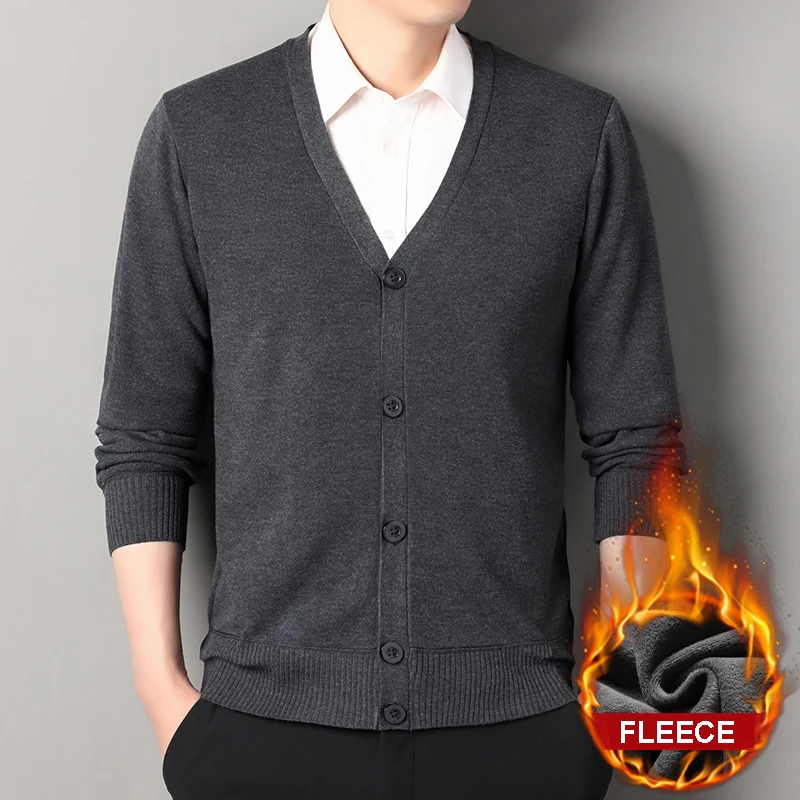 Men's Cardigan, Tailored, Button-Up | Versatile Layering