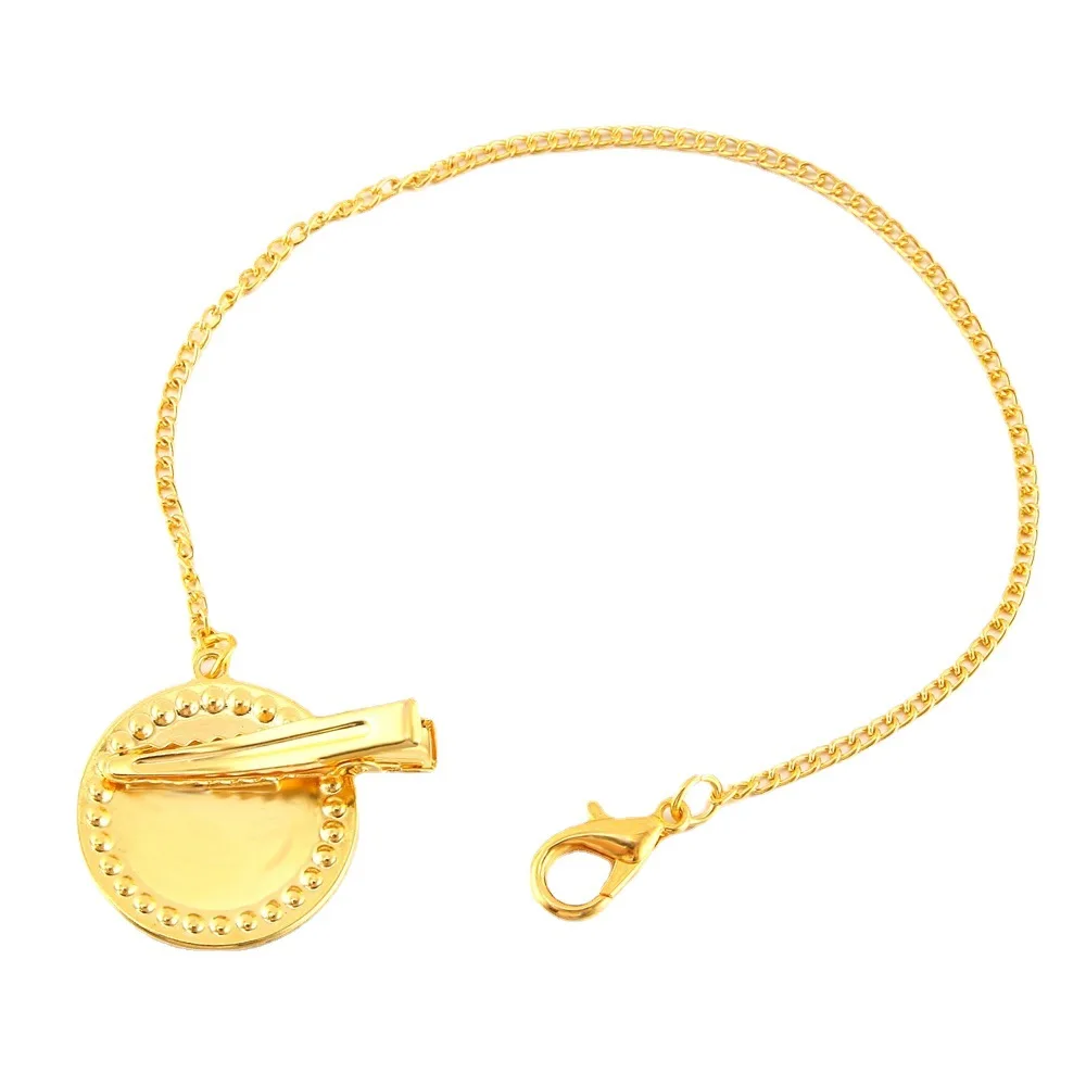 Name Initial 26Letter Gold Bling Baby Pacifier Clip Chain Luxury Pacifier Chain Infant Nipple Baby Dummy Soother Anti-drop Clips Pacifier Chain Pacifier Clip Pacifier Accessories First Letter Pacifier
