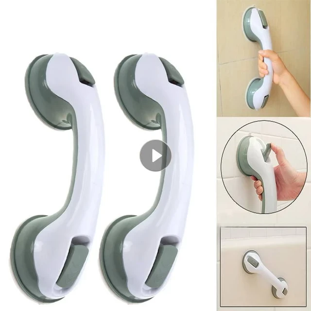 2 Piezas Agarrador ducha Personas Mayores,Asa de seguridad para baño acero  inoxidable,Barra de Agarre Mango para la pared, para Niños, Discapacitado,  Lesionado, el embarazo y Personas (Size:2PCS 30cm) : : Salud y