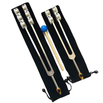 Diapason 32Hz 64Hz Lega di alluminio Frequenza speciale Diapason Diapason Terapia Strumenti di guarigione del suono Strumenti a percussione