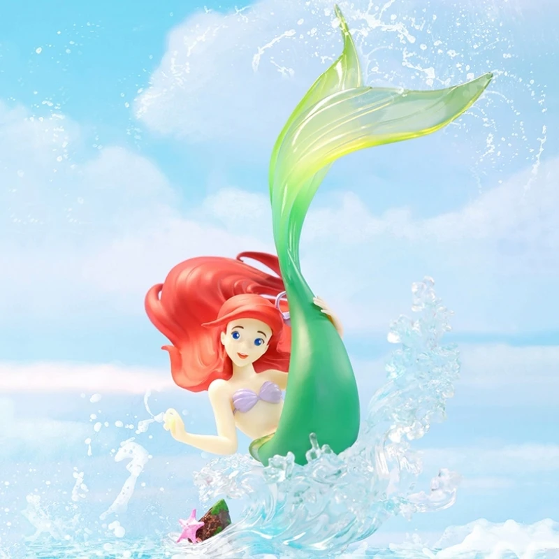 

Серия «маленькая Русалочка Ариэль» Disney, игрушка ручной работы, Офисная анимационная Модель персонажа, коллекция, декоративное украшение, подарок