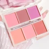 HISYI three-color blush natural color rendering delicate non-flying powder matte rouge holding makeup clear vitality girl blush 2