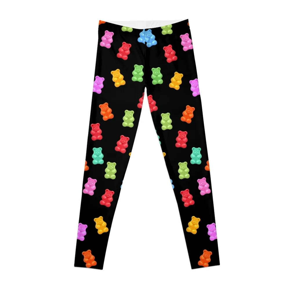 

Gummy bear pattern Leggings Training pants for physical sport set push up fitness Womens Leggings