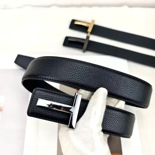 High Quality Business Men Belt Luxury Brand Designer famous Leather Belts for men Jeans Strap Male Metal Buckle work belt - Image 5