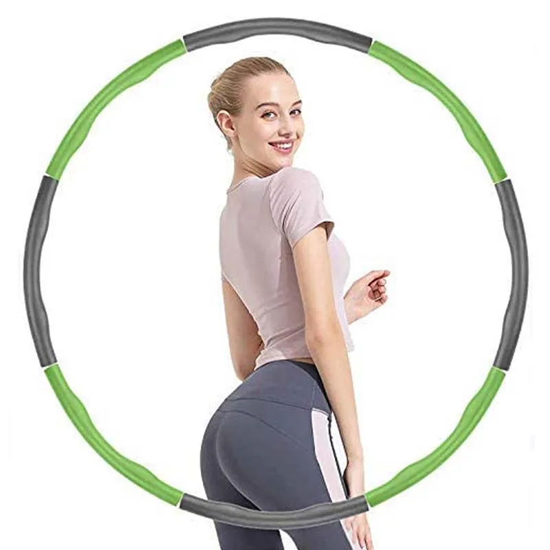 Fitness Hoop Removable Massage Foam Adult Weight Loss Training Equipment Hula Circle