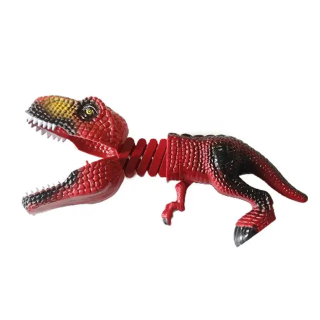 Crianças brinquedo dinossauro brinquedos animais de plástico figuras  grabber garra jogo snapper pegar novidade crianças presente