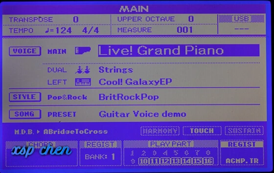 Новый оригинальный ЖК-экран для yamaha psr s500 s550 s650 мм 6 8 DGX520 DGX-620 DGX630 DGX640 замены и
