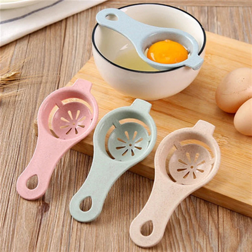Egg Separator Egg Yolk White Separator Filter Protein Divider Baking Cooking Supplies Kitchen Accessories Gadgets