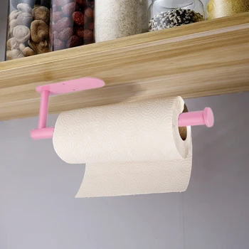 Porta asciugamani di carta da cucina, porta asciugamani di carta a parete, portarotolo di carta igienica, portaoggetti per armadietto, porta tovaglioli