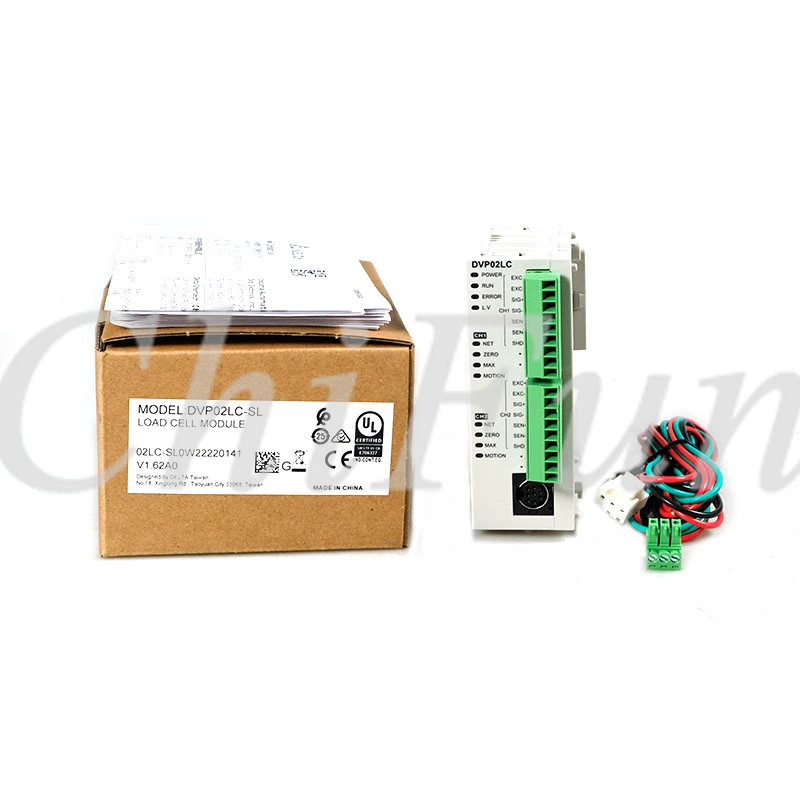

100% Original Delta DVP02LC-SL High speed weighing module on the left side of PLC programmable controller