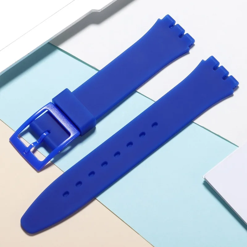 Vibrant Silicone Watchband - Soft, Durable, and Easy-to-Install Replacement Strap with Tools