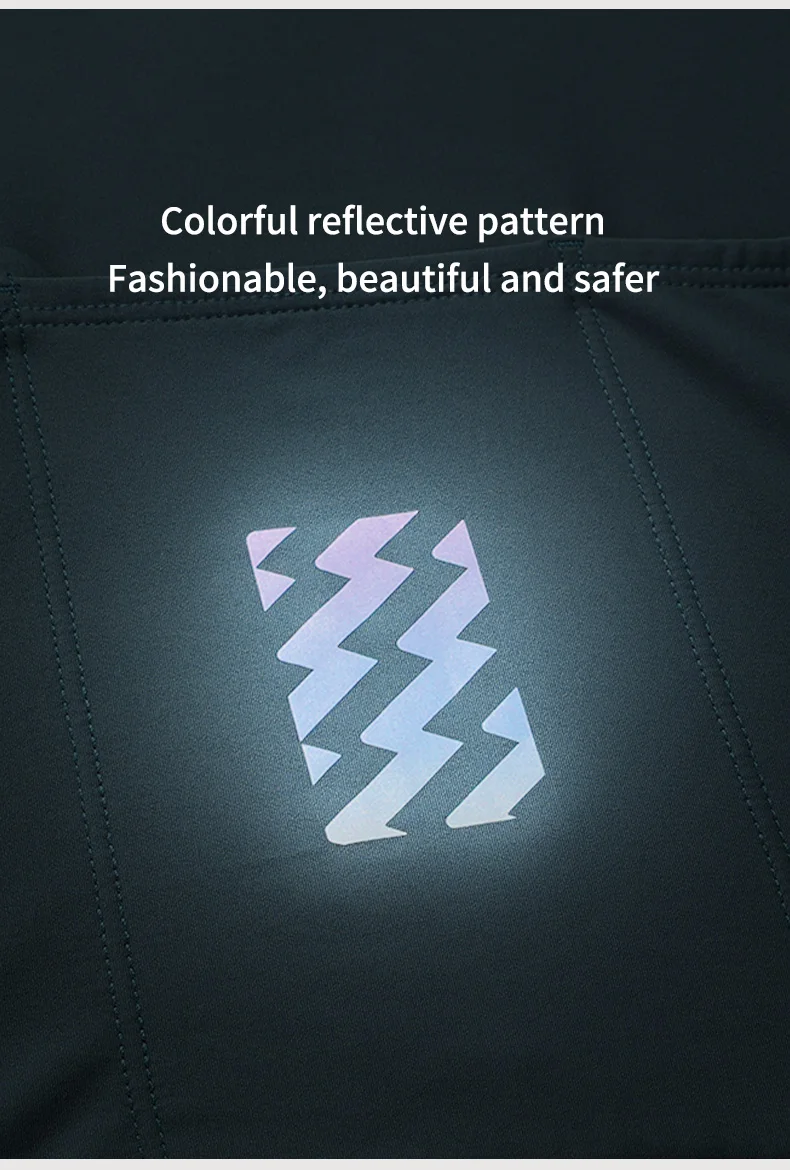 LAMEDA Herren-Radtrikot, langärmelig, professionelles MTB-Shirt, hochelastisches Rennrad-Jerseu, schnell trocknende Fahrradbekleidung, Frühling – Detail 5