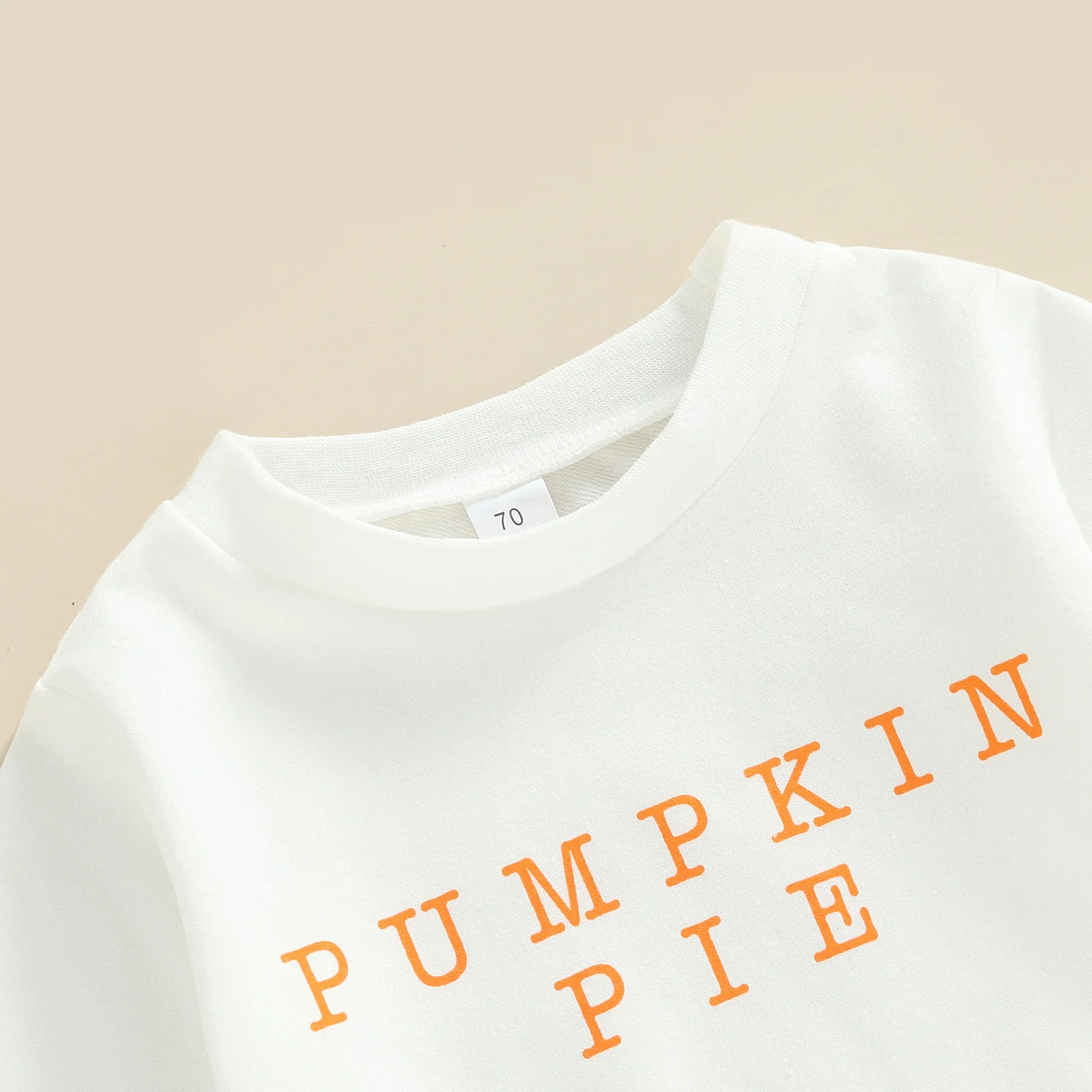 Citgeett Autumn Halloween Toddler Baby Girls Pants Set Letters Long Sleeve Sweater Tops + High Waist Flared Trousers Clothes