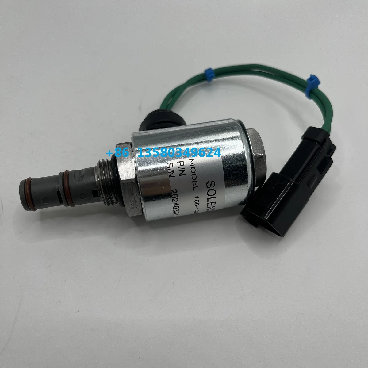 Solenoid Valve 186-1526 1861526 for Caterpillar CAT Excavator Track Type Tractor D5M D7R II D6R D6M D8R