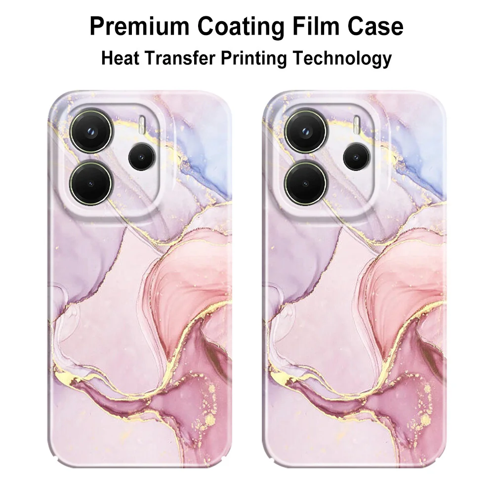Gold Marble Design Phone Case - Premium Hard Cover