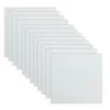 12 Sheets 10mil Mylar Sheet 12 X 12 Inch Milky Translucent PET Blank Stencil Making Sheet (10mil) 1