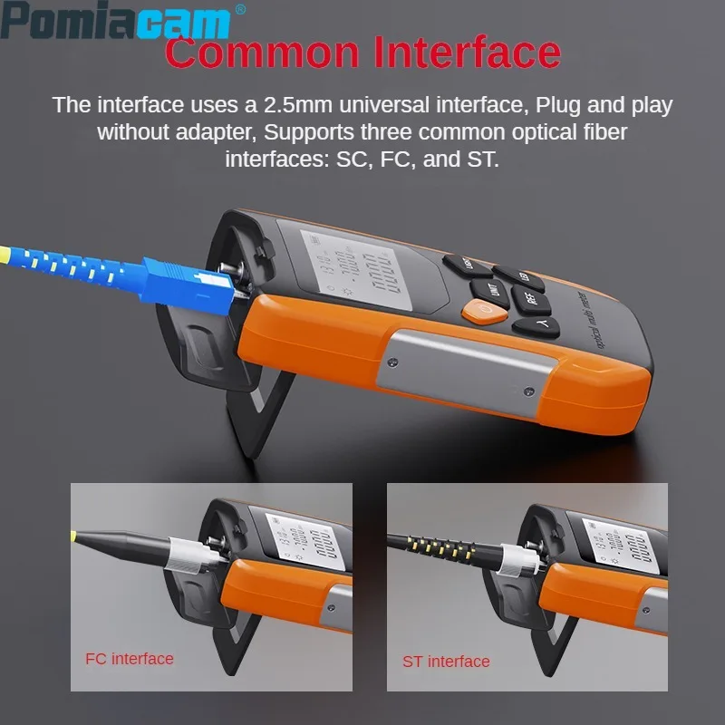 Multifunctional Optical Power Meter G9-Y Rechargeable OPM FIBER OPTIC TOOL Fiber Optic Cable Ftth Fiber Optic Power Meter