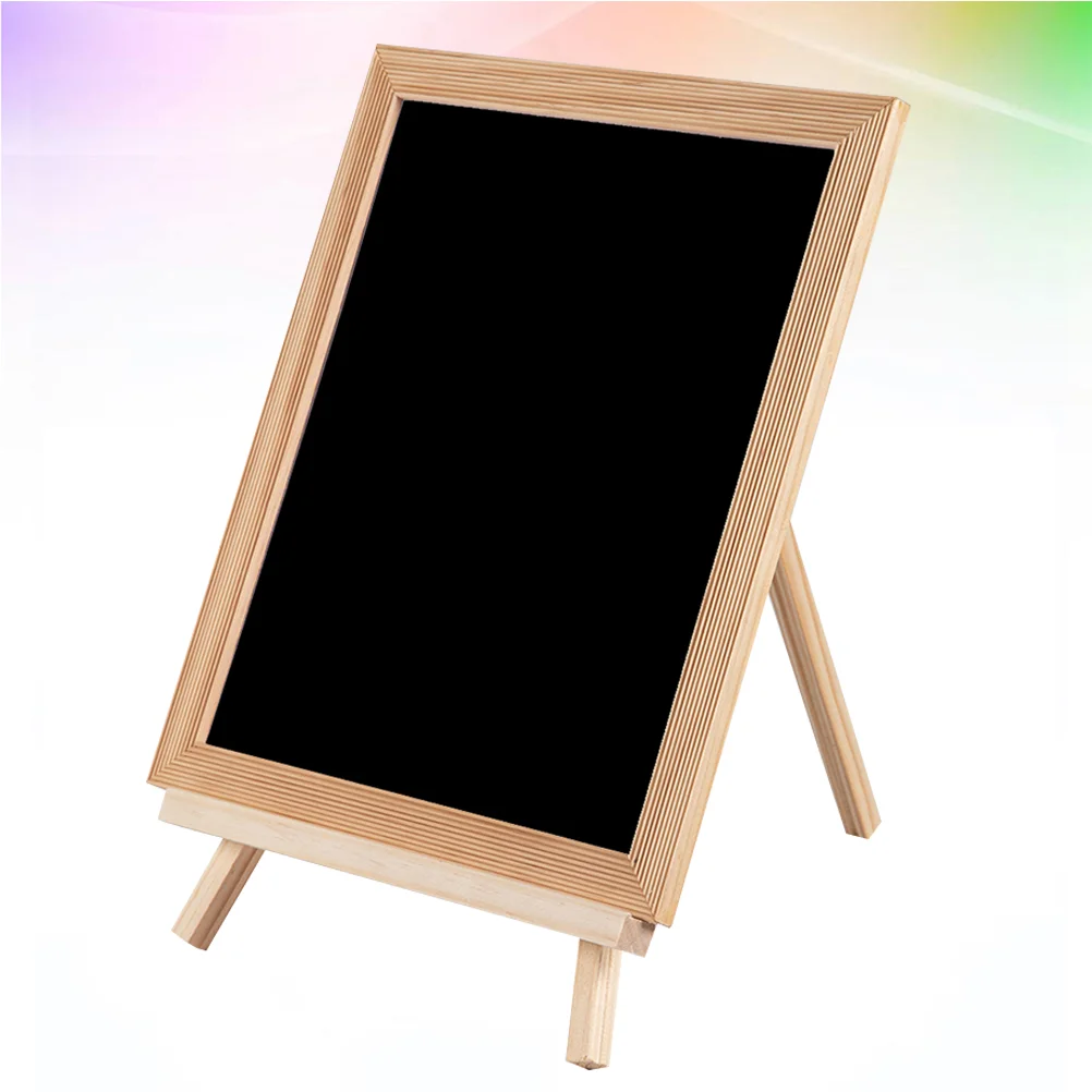 

Children Drawing Board Kids Art Easel Single Sided Magnetic Writing Blackboard Bracket For Kids Gift Black Writing Blackboard