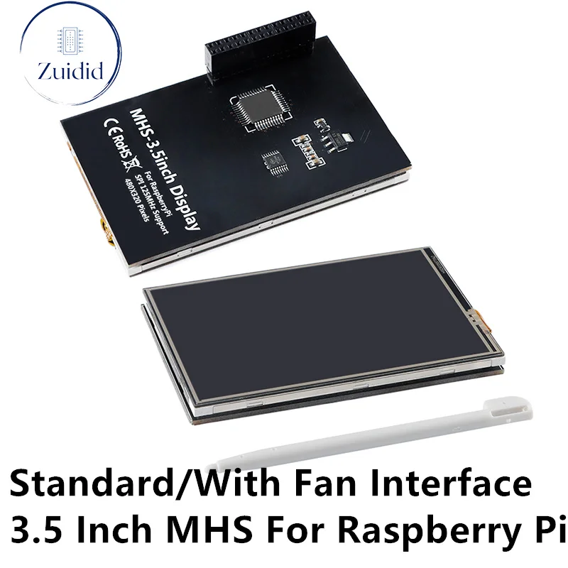 3.5 Pollici 3.5 "Mhs Per Raspberry Pi Color Tft Lcd Display Module Touch Screen 320*480 (Pixel) Spi Ili9486 Drive Supporta Retropie
