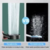 5 Modes Adjustable Rain Drenching Mode Black Bath Shower Head Head Water Saving High Pressure Showerhead Bathroom Accessories 3