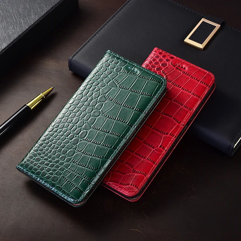 Luxury Leather Wallet Flip Cover - Book Style Phone Case