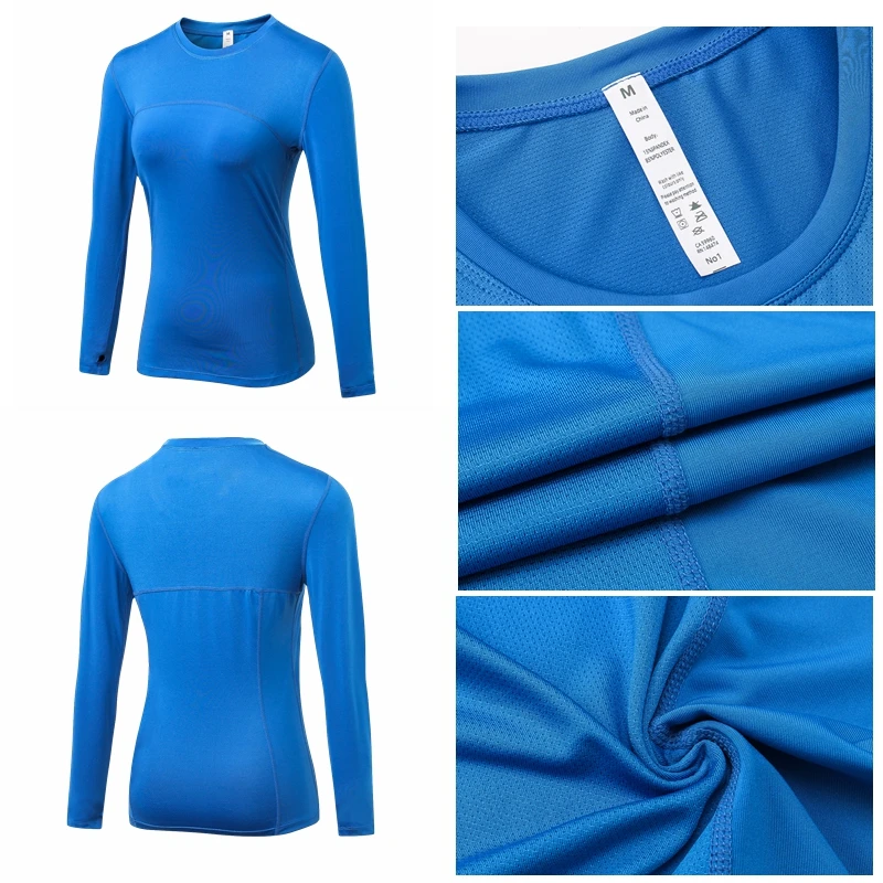 Women's Long Sleeve Yoga Sports T-shirt Cool Dry Athletic T-Shirt Running Hiking Yoga Top Fitness Running Workout Shirts sports t shirt yoga top yoga shirt sports shirt