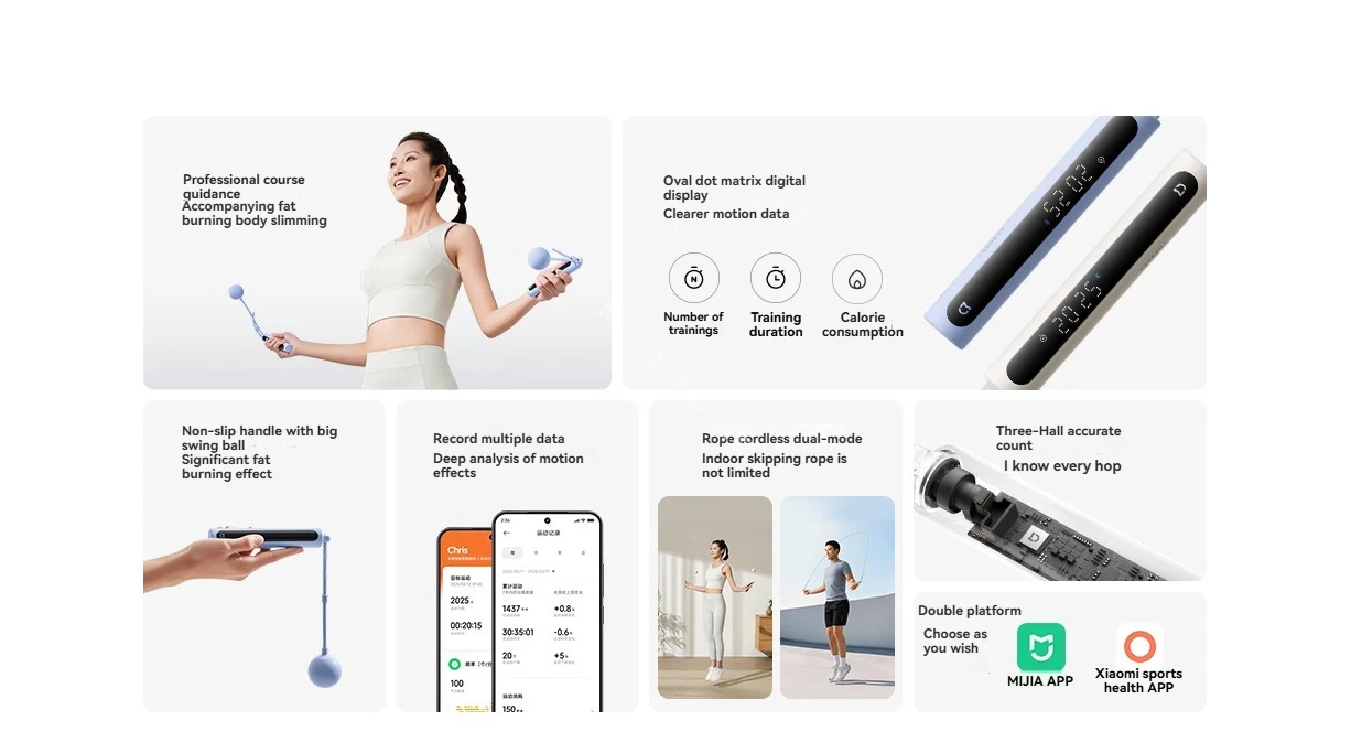Xiaomi Mijia Smart Skipping Rope 2 description image 2