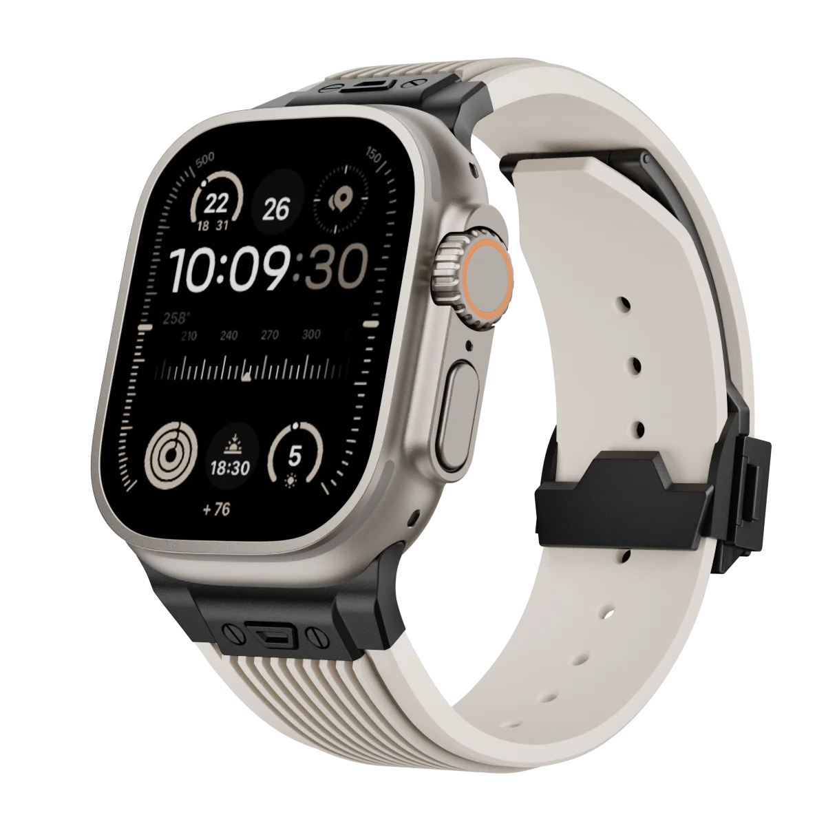 Silicone Sports Strap for Smartwatch - Durable Rubber Band Bracelet